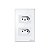 TOMADA DUPLA 10A SMART WI-FI ETS 1002 PR - Imagem 1