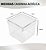 Caixinha Transparente 5x5cm Para Personalizar (50 Peças) (LB0303U50) - Imagem 1