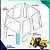 VIDRO PARABRISA INFERIOR ESQUERDO JCB 3C 82780371 82780371 - Imagem 1