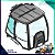 VIDRO SUPERIOR TRASEIRO DIREITO CASE 580N 84339225 - Imagem 1