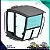 VIDRO PARA-BRISA SUPERIOR NEW HOLLAND RG170B E CASE 845B Mod. Novo 87753542 - Imagem 1