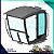 VIDRO LATERAL TRASEIRO ESQUERDO NEW HOLLAND RG170B CASE 845B Mod. Novo 87753546 - Imagem 1
