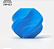 Refil Filamento Bambu Lab PLA Azul Ciano 1KG 1.75MM - Imagem 1