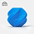 Filamento Bambu Lab PLA Azul CIiano C/ Carretel Reutilizável 1KG 1.75MM - Imagem 1