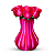 Filamento Voolt PLA Rosa Choque V-Silk - 1Kg - Imagem 2