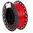 Filamento PETG 3N3 1.75mm 1Kg Vermelho - Imagem 2