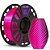 Filamento Voolt PLA Duo Color Shadow Rosa e Preto V-Silk 1kg - Imagem 2