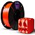 Filamento Voolt PLA Salmão Neon V-Silk  1kg - Imagem 2
