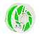 Filamento PLA DynaLabs 1.75mm 1Kg Verde Fluo - Imagem 1