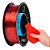 Filamento TPU Multfila 1.75mm 1KG Vermelho Transparente - Imagem 1