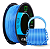 Filamento TPU Multfila 1.75mm 1KG Rainbow Acqua - Imagem 1