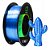 Filamento PLA Silk Multfila Azul Safira 1.75mm 1kg - Imagem 1