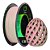 Filamento PLA Matte Dual Multfila 1.75mm 1KG Rosa e Verde - Imagem 1