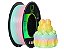 Filamento PLA Rainbow Matte Multfila 1.75mm 1KG Lollipop - Imagem 1