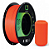 Filamento PLA Matte Multfila 1.75mm 1KG Laranja Melon - Imagem 1