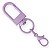 Kit 50 Chaveiros Gancho Duplo Roxo Multfila - Imagem 1