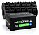 Kit Farm 12kg Filamento PETG Multfila 1,75mm 12 Rolos de 1kg Preto - Imagem 1