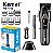 Kemei Km1763 Black Magnetic - Imagem 5