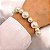 Pulseira Pérolas Grandes e Médias - Semijoia - Imagem 1