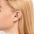 Piercing Fake Micro Esferas Ouro Branco - Semijoia - Imagem 4