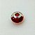 Berloque Separador Glass Vermelho - Prata - Imagem 3