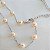 Choker Pérolas 6mm Ouro Branco - 35cm - Semijoia - Imagem 2