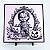 Quadro Chucky Halloween 20x20 cm — Placa Decorativa 3D em Relevo - Imagem 1