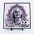 Quadro Beetlejuice Halloween 20x20 cm — Placa Decorativa 3D em Relevo - Imagem 1