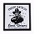 Quadro Sweet Dreams Halloween 20x20 cm — Placa Decorativa 3D em Relevo - Imagem 2