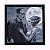 Quadro Noiva ao Luar — Placa Decorativa 3D em Relevo 20x20 cm - Imagem 2