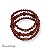Kit c/ 3 pulseiras de bolas marsala 12625 - Imagem 1