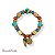 Pulseira c/ resinas e berloques - colorido verão 12622 - Imagem 1