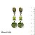 Brinco bola e discos - verde 12679 - Imagem 1