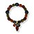 Pulseira c/ resinas e berloques coloridos - 12887 - Imagem 1