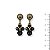 Brinco de cachinho preto - 12944 - Imagem 1