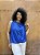 BLUSA CREPE MARROCOS BARRA RETILÍNEA - Imagem 1