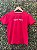 CAMISA MASCULINA INFANTIL VERMELHA - Imagem 1