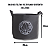 VASO DE FELTRO GROW BAG FORTE CULTIVANDO SUSTENTO 26 LITROS - Imagem 2