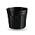Vaso Redondo Preto 11L - Imagem 3