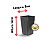 Vaso Quadrado Pequeno 0,8L - Imagem 4