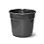 Vaso Redondo Rígido Comum 03 Preto 2L - Imagem 3