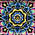 Bandeja Sadhu Mandala Mix Pequena - Imagem 5