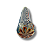 Glass Pipe de Vidro Spoon Inside  Squadafum - Imagem 5
