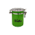Pote hermético vedado Sadhu Aço Inox 943ml Verde - Imagem 1