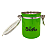 Pote hermético vedado Sadhu Aço Inox 943ml Verde - Imagem 2