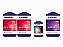 Kit Completo Fertilizantes Plagron Terra Grow + Bloom + Green Sensation + PK - Imagem 1