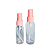 Kit com 2 frascos pequenos para produto - rosa - Imagem 1