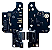 DOCK SUB PLACA CONECTOR DE CARGA MOTOROLA G31 COM CI - Imagem 1