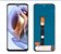 FRONTAL TELA DISPLAY MOTOROLA MOTO G42 OLED SEM ARO - Imagem 1