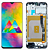 FRONTAL TELA DISPLAY SAMSUNG M20 COM ARO LCD - Imagem 1